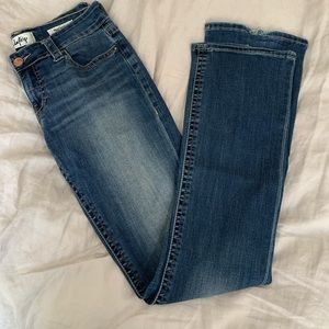 Virgo bootcut perfectly faced denim jeans